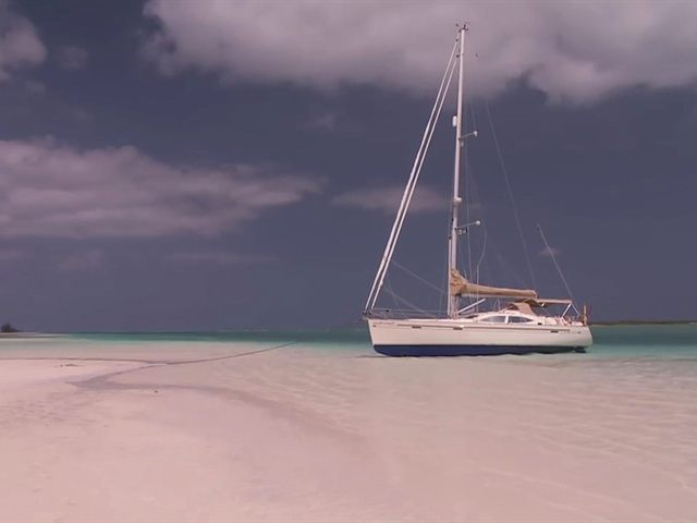 White sand and turquoise water in Guna Yala White sand and turquoise water in Guna Yala